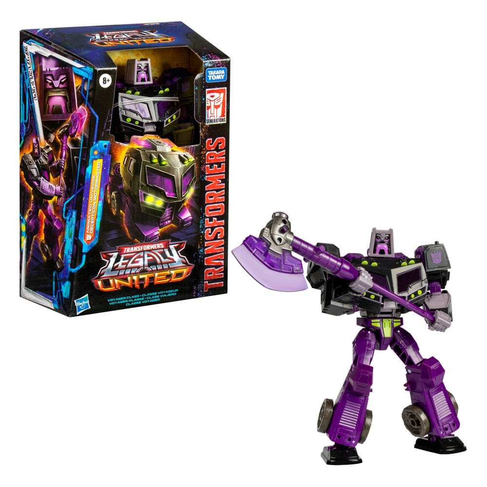 Transformers Generations Legacy United Voyager Class Actionfigur Animated Universe Decepticon Motormaster 18 cm - Smalltinytoystore