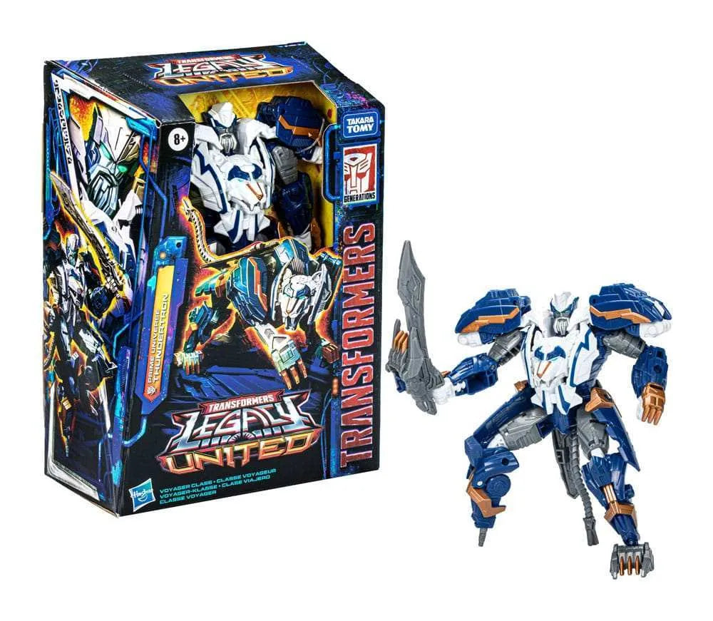 Transformers Generations Legacy United Voyager Class Actionfigur Prime Universe Thundertron 18 cm - Smalltinytoystore