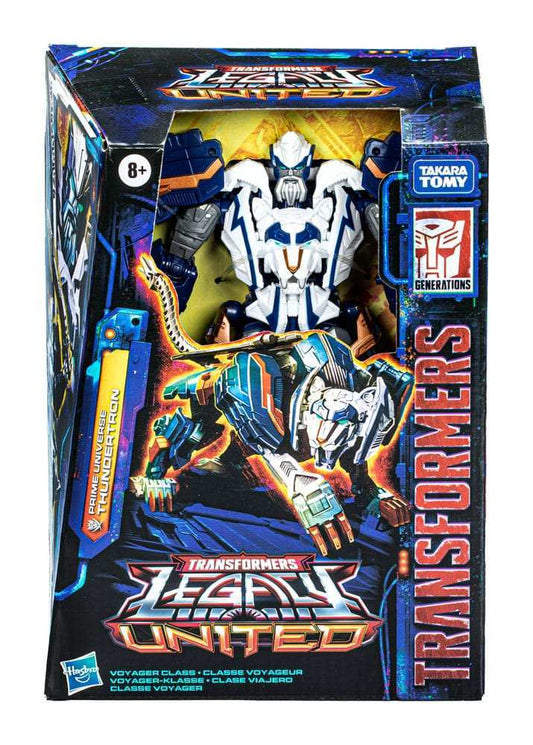Transformers Generations Legacy United Voyager Class Actionfigur Prime Universe Thundertron 18 cm - Smalltinytoystore