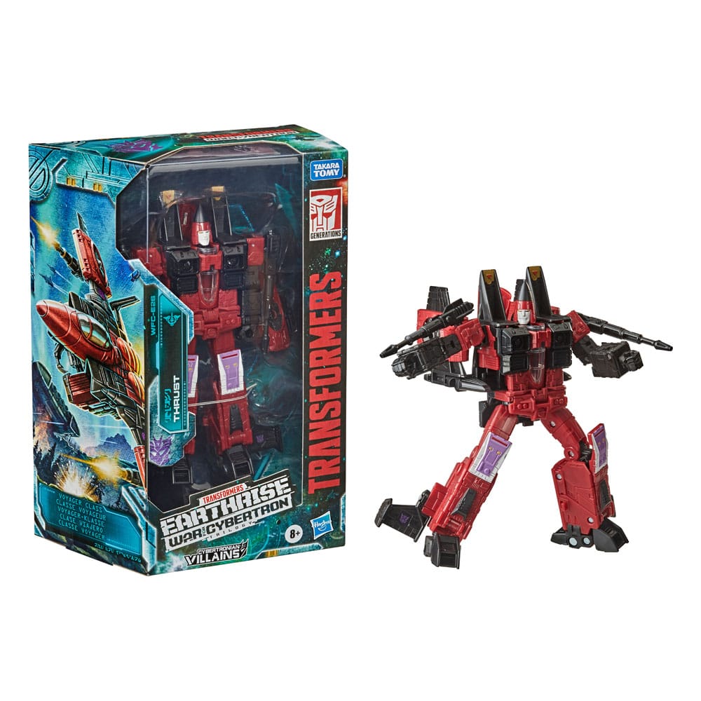 Transformers Generations War for Cybertron: Earthrise Voyager Class Actionfigur Thrust 18 cm - Smalltinytoystore