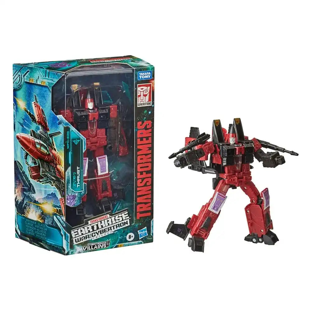 Transformers Generations War for Cybertron: Earthrise Voyager Class Actionfigur Thrust 18 cm - Smalltinytoystore