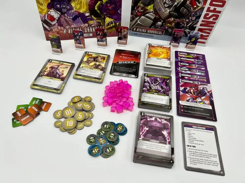Transformers Kartenspiel Deck-Building A Rising Darkness *Englische Version* - Smalltinytoystore
