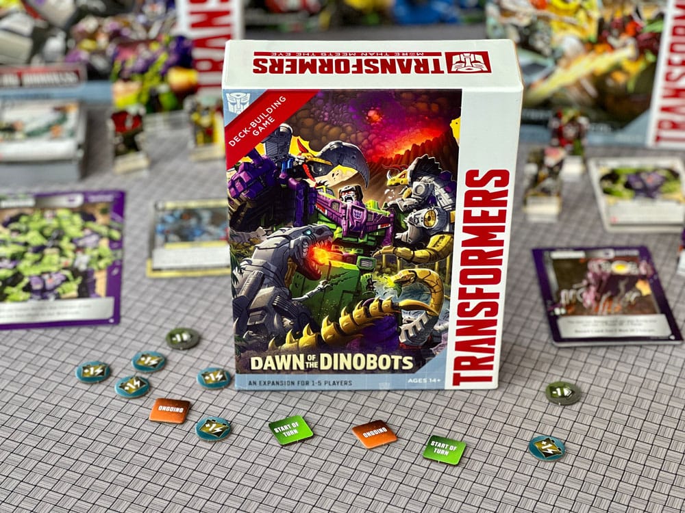 Transformers Kartenspiel Deck-Building Dawn of the Dinobots Expansion *Englische Version* - Smalltinytoystore
