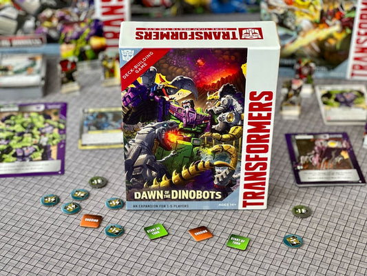 Transformers Kartenspiel Deck-Building Dawn of the Dinobots Expansion *Englische Version* - Smalltinytoystore