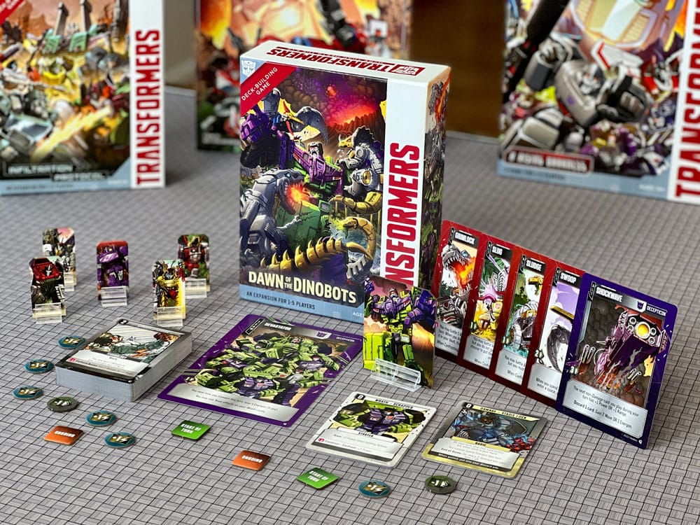 Transformers Kartenspiel Deck-Building Dawn of the Dinobots Expansion *Englische Version* - Smalltinytoystore