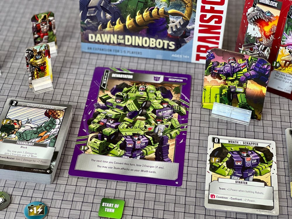 Transformers Kartenspiel Deck-Building Dawn of the Dinobots Expansion *Englische Version* - Smalltinytoystore