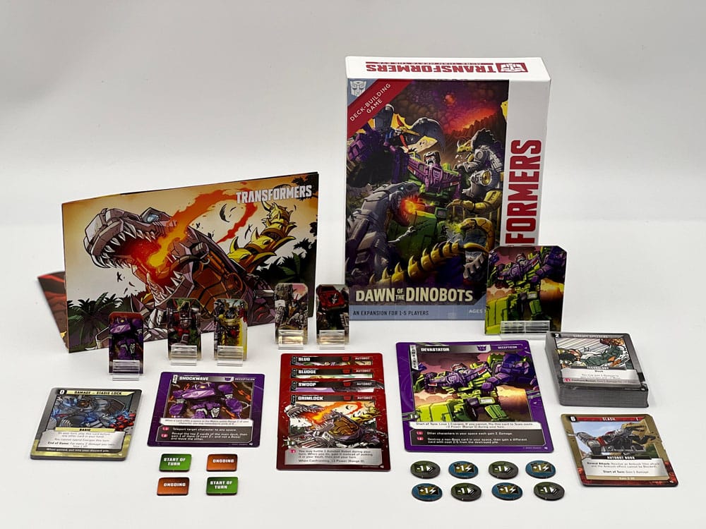Transformers Kartenspiel Deck-Building Dawn of the Dinobots Expansion *Englische Version* - Smalltinytoystore