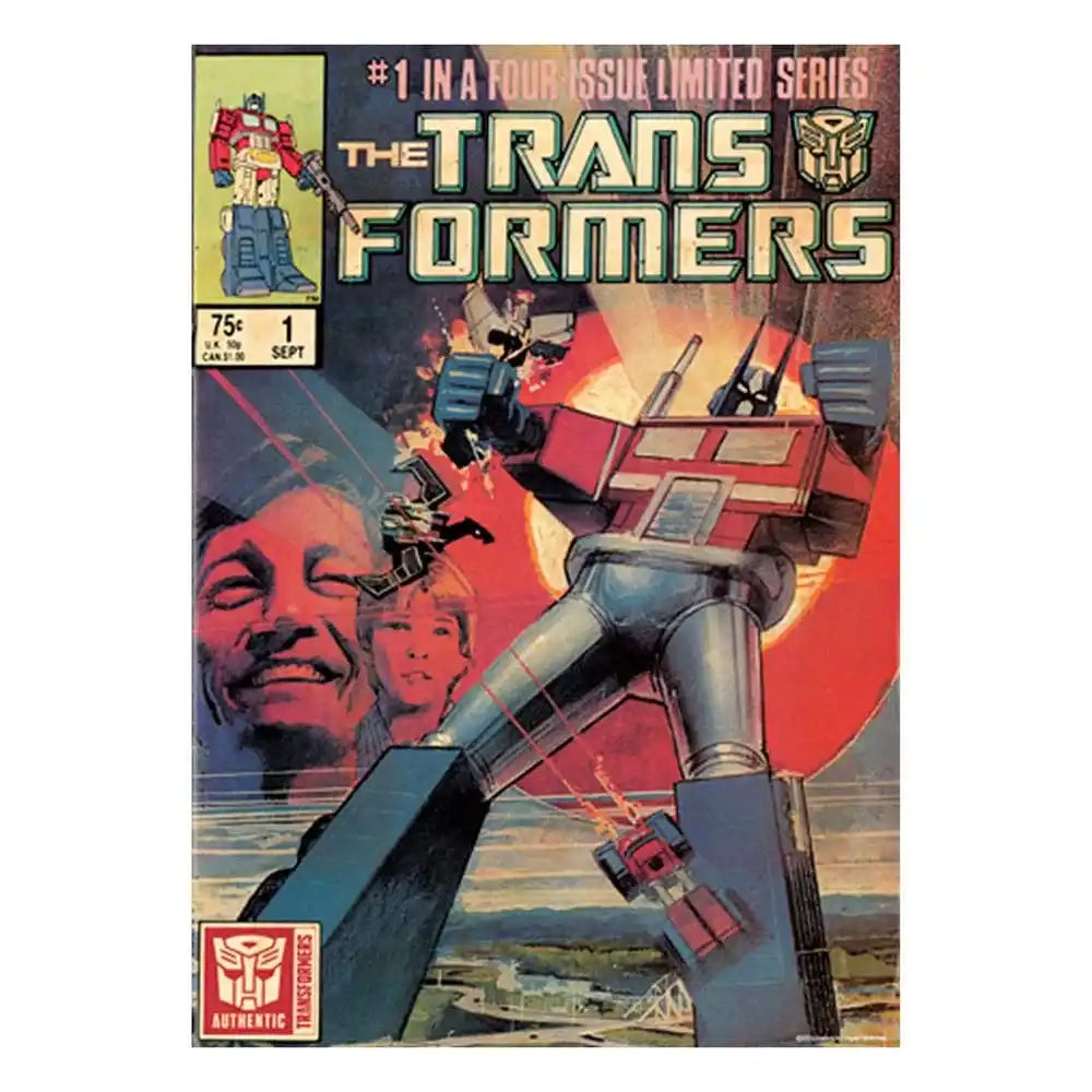 Transformers Kunstdruck 40th Anniversary Limited Edition 42 x 30 cm - Smalltinytoystore