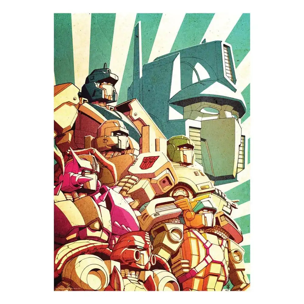 Transformers Kunstdruck Optimus Prime Limited Edition 42 x 30 cm - Smalltinytoystore