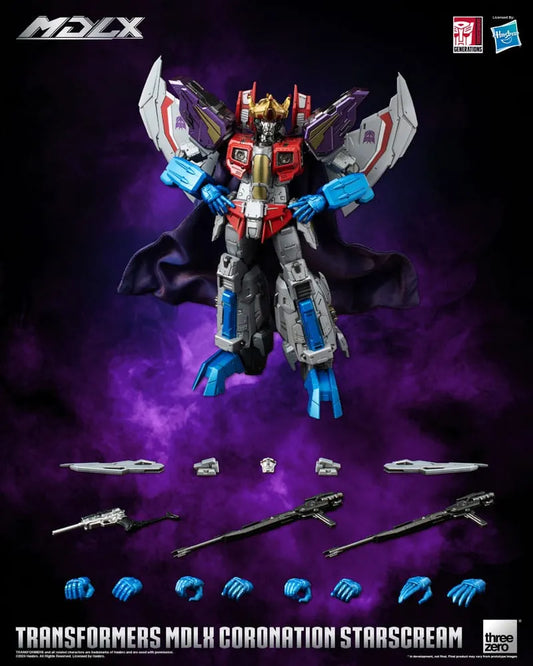 Transformers MDLX Actionfigur Coronation Starscream 20 cm - Smalltinytoystore