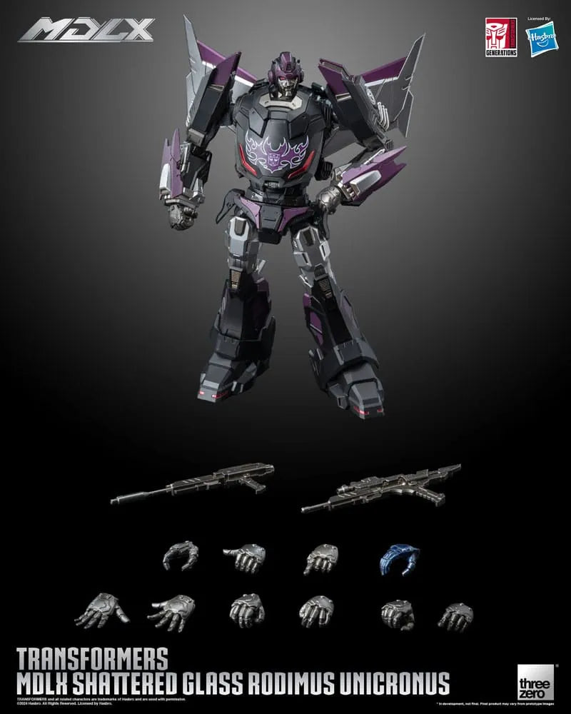 Transformers MDLX Actionfigur Shattered Glass Rodimus Unicronus 18 cm - Smalltinytoystore