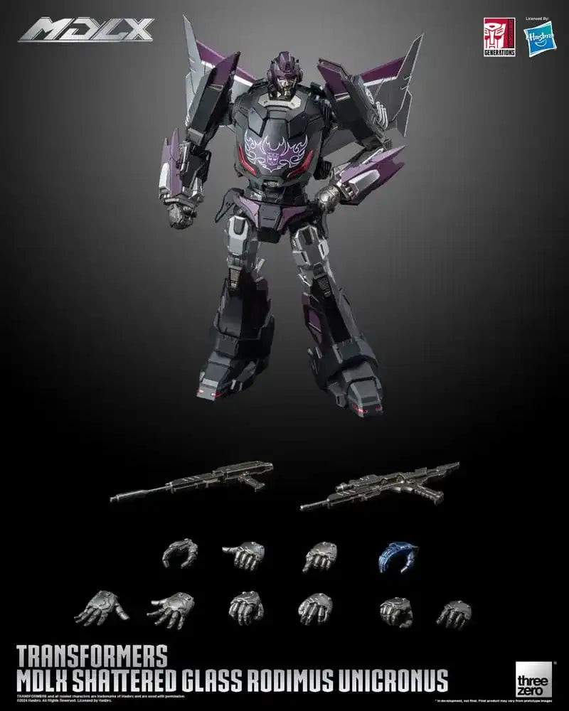 Transformers MDLX Actionfigur Shattered Glass Rodimus Unicronus 18 cm - Smalltinytoystore