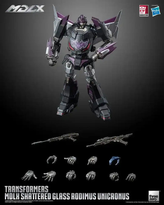 Transformers MDLX Actionfigur Shattered Glass Rodimus Unicronus 18 cm - Smalltinytoystore