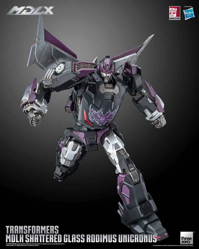 Transformers MDLX Actionfigur Shattered Glass Rodimus Unicronus 18 cm - Smalltinytoystore