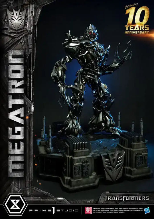 Transformers Museum Masterline Statue Megatron Deluxe Bonus Version 84 cm . - Smalltinytoystore