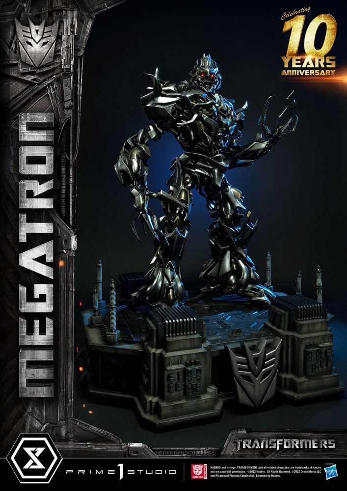 Transformers Museum Masterline Statue Megatron Deluxe Bonus Version 84 cm . - Smalltinytoystore