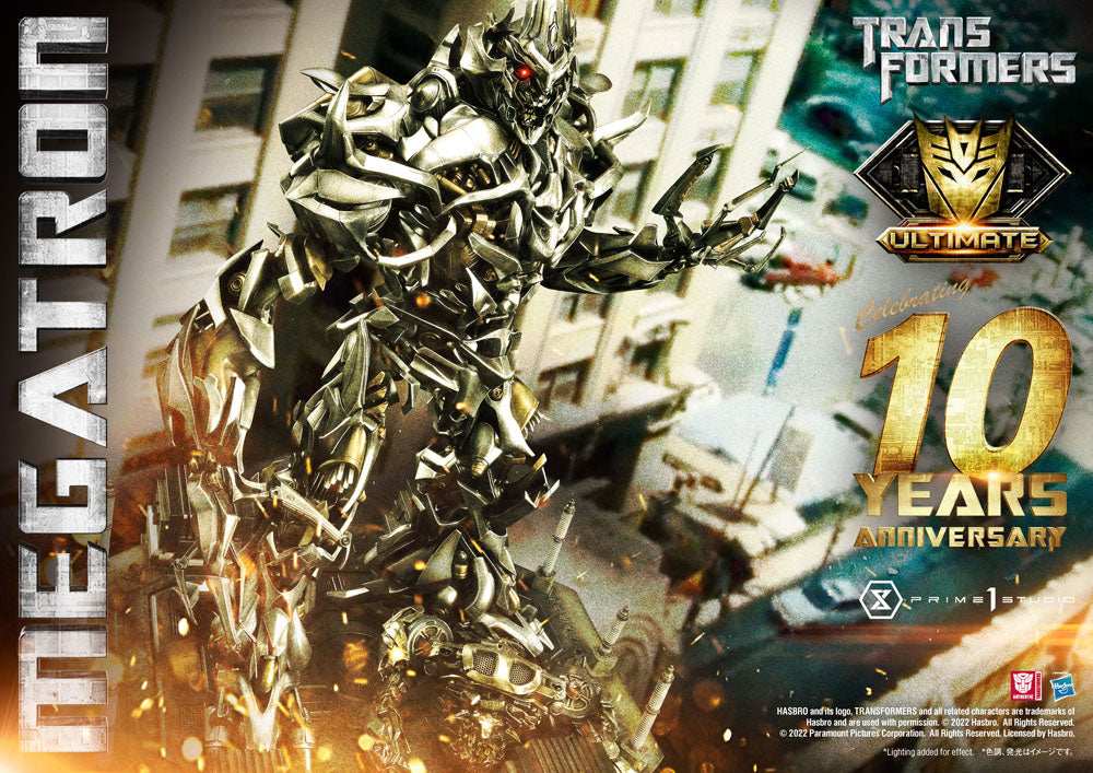 Transformers Museum Masterline Statue Megatron Ultimate Bonus Version 84 cm - Smalltinytoystore