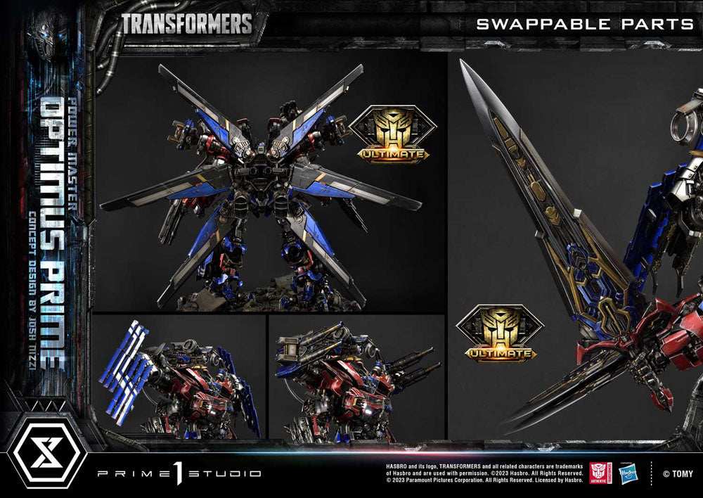 Transformers Museum Masterline Statue Powermaster Optimus Prime Concept by Josh Nizzi Ultimate Bonus Version 99 cm - Smalltinytoystore