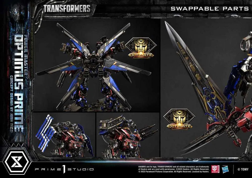Transformers Museum Masterline Statue Powermaster Optimus Prime Concept by Josh Nizzi Ultimate Bonus Version 99 cm - Smalltinytoystore