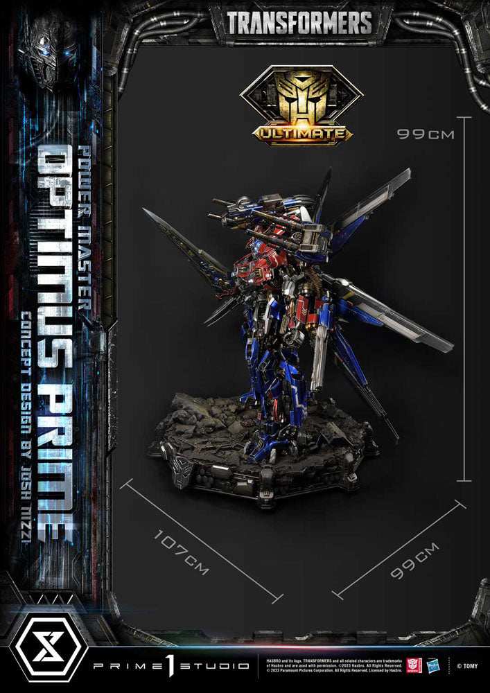 Transformers Museum Masterline Statue Powermaster Optimus Prime Concept by Josh Nizzi Ultimate Version 99 cm - Smalltinytoystore