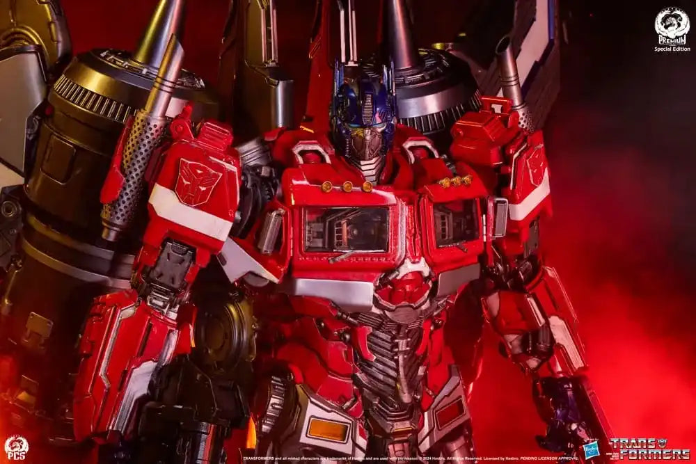 Transformers Museum Scale Statue Optimus Prime Jet Convoy Edition 87 cm - Smalltinytoystore