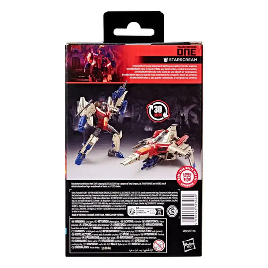 Transformers One Studio Series Deluxe Class Actionfigur Starscream 11 cm - Smalltinytoystore