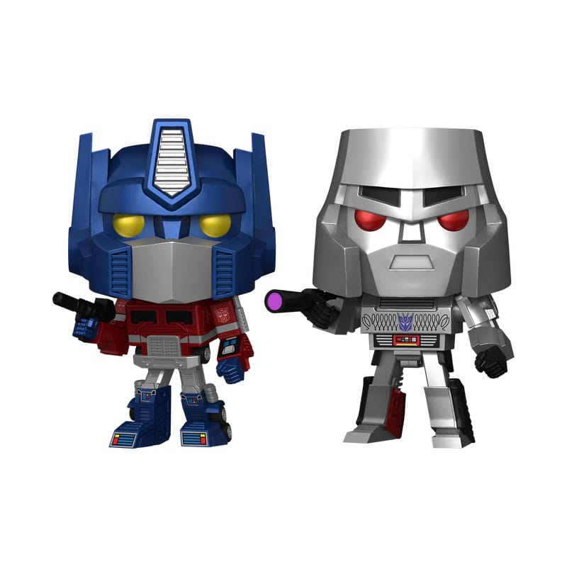Transformers Retro Series POP! Movies Vinyl Figuren 2er-Pack OP/MT 2PK(MT) 9 cm - Smalltinytoystore