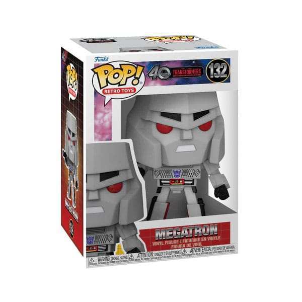 Transformers Retro Series POP! TV Vinyl Megatron 9 cm - Smalltinytoystore
