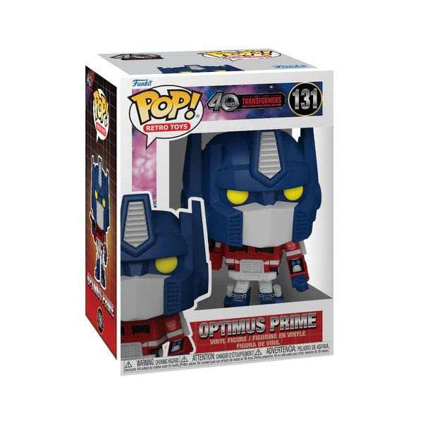 Transformers Retro Series POP! TV Vinyl Optimus Prime 9 cm - Smalltinytoystore