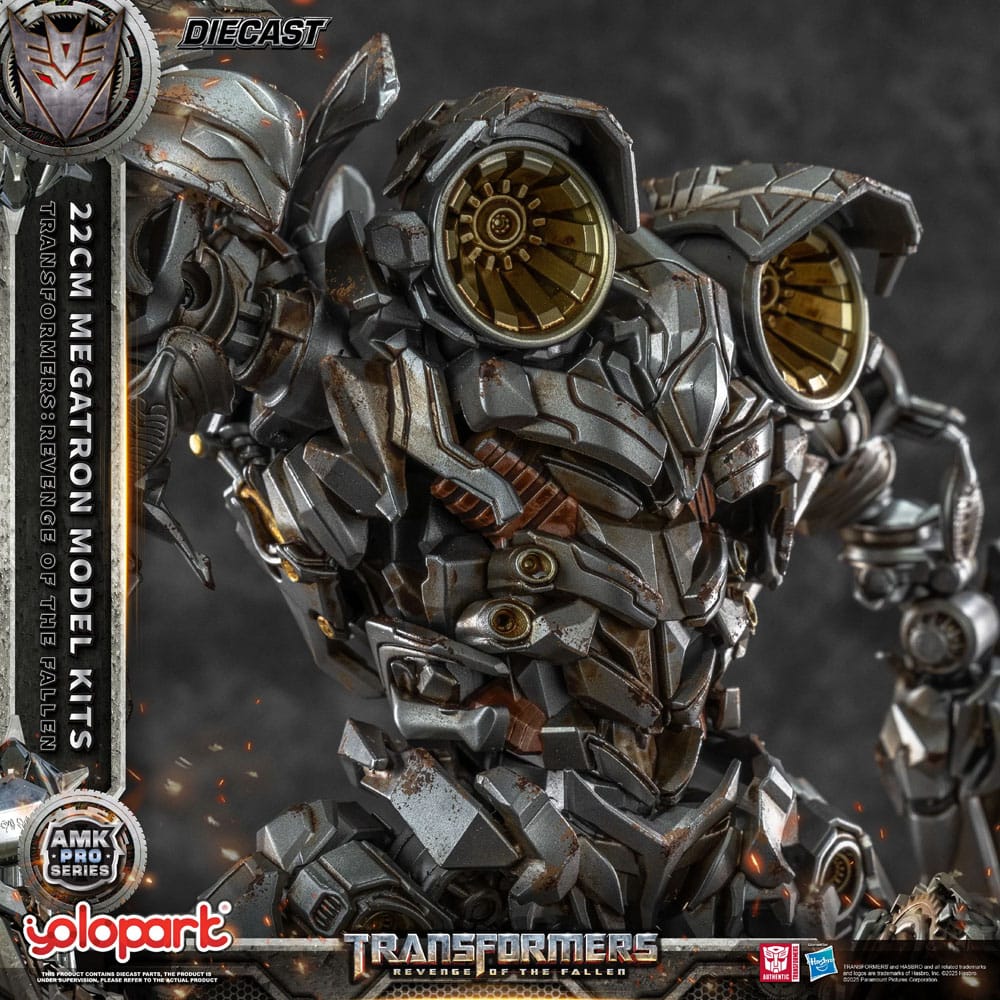 Transformers: Revenge of the Fallen AMK Pro Series Plastic Model Kit Megatron (Oversea Version) 22 cm - Smalltinytoystore