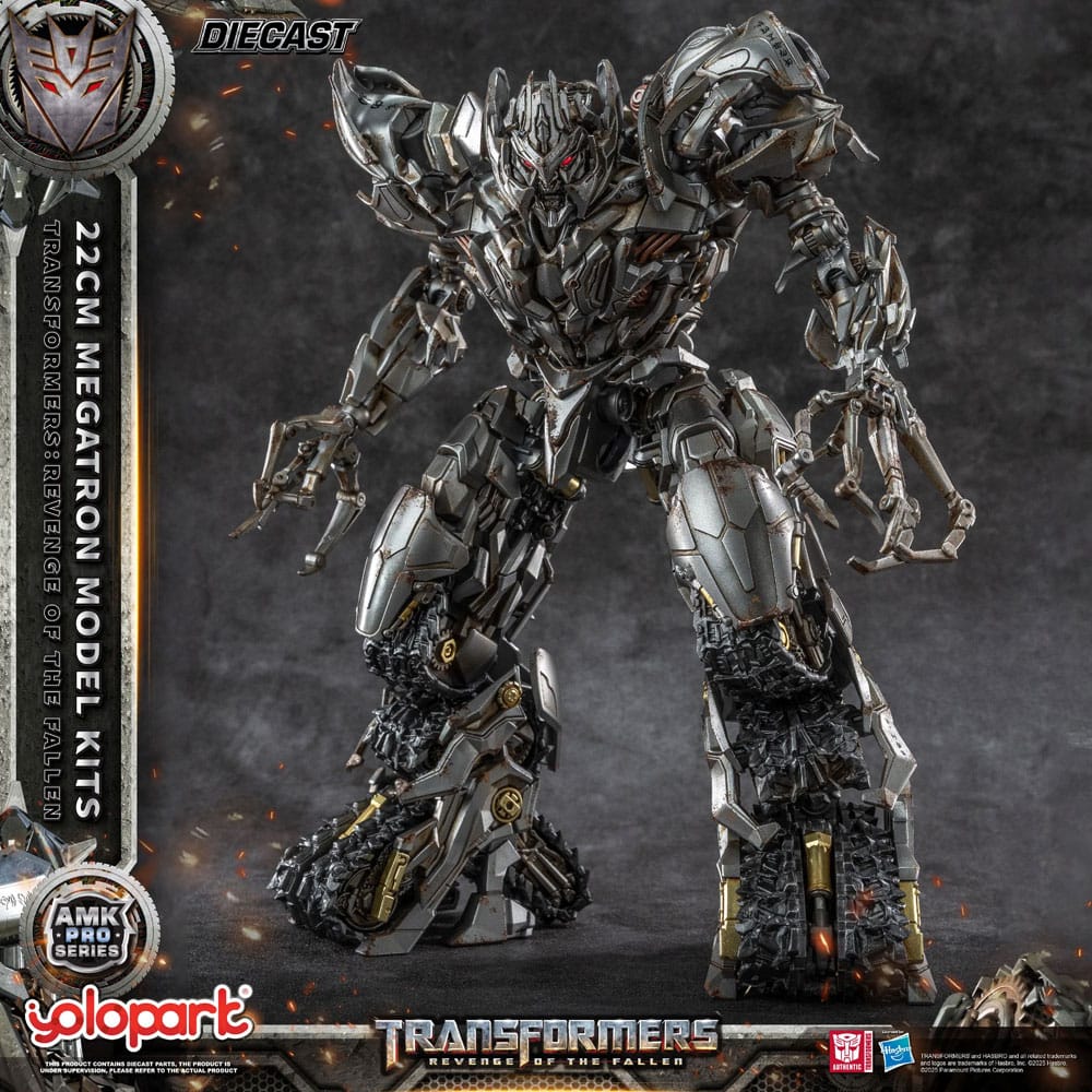 Transformers: Revenge of the Fallen AMK Pro Series Plastic Model Kit Megatron (Oversea Version) 22 cm - Smalltinytoystore