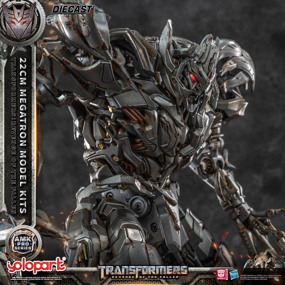 Transformers: Revenge of the Fallen AMK Pro Series Plastic Model Kit Megatron (Oversea Version) 22 cm - Smalltinytoystore