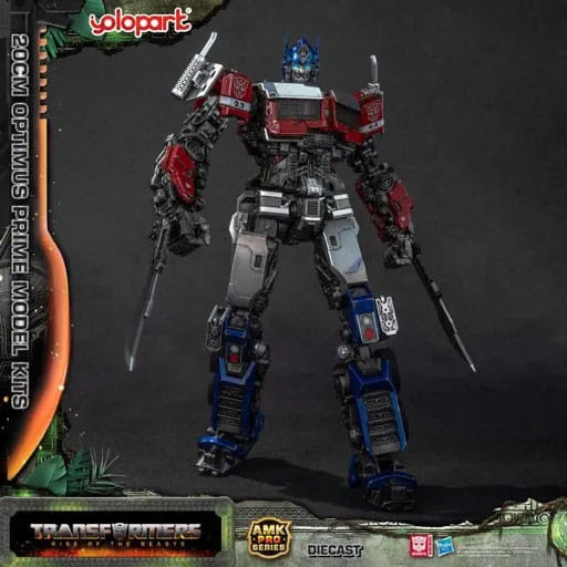 Transformers: Rise of the Beasts AMK Pro Series Plastic Model Kit Optimus Prime (Oversea Version) 20 cm - Smalltinytoystore