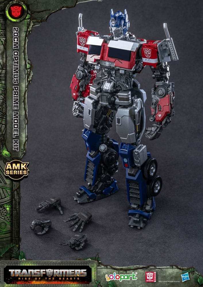 Transformers Rise of the Beasts AMK Series Plastic Model Kit Optimus Prime 20 cm - Smalltinytoystore