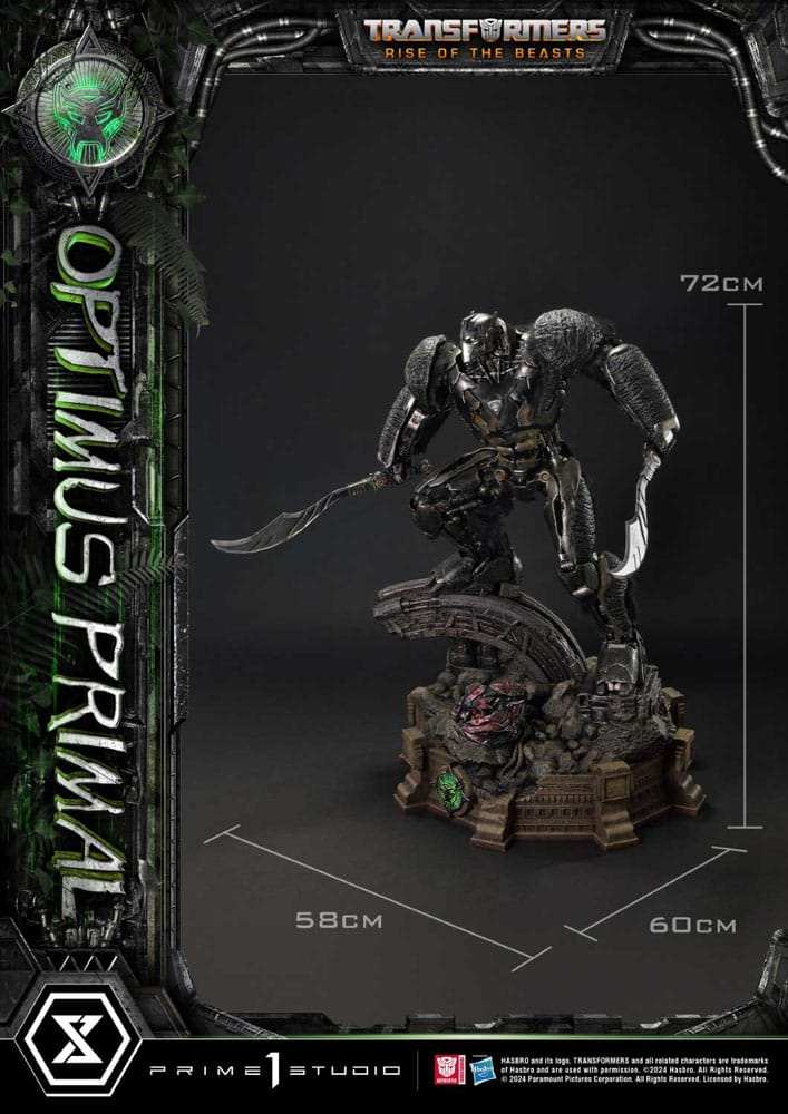 Transformers: Rise of the Beasts Museum Masterline Statue Optimus Primal 72 cm - Smalltinytoystore