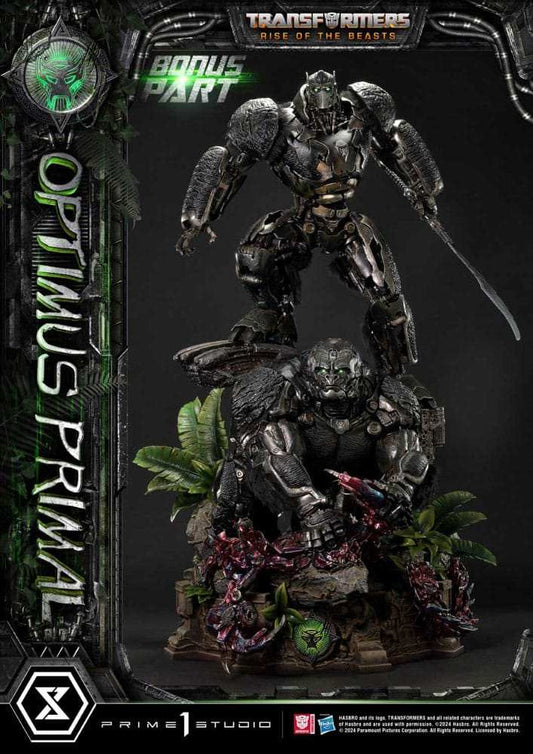 Transformers: Rise of the Beasts Museum Masterline Statue Optimus Primal Ultimate Bonus Version 72 cm - Smalltinytoystore