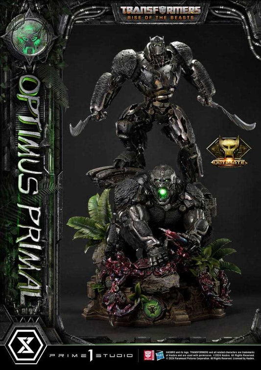 Transformers: Rise of the Beasts Museum Masterline Statue Optimus Primal Ultimate Version 72 cm - Smalltinytoystore