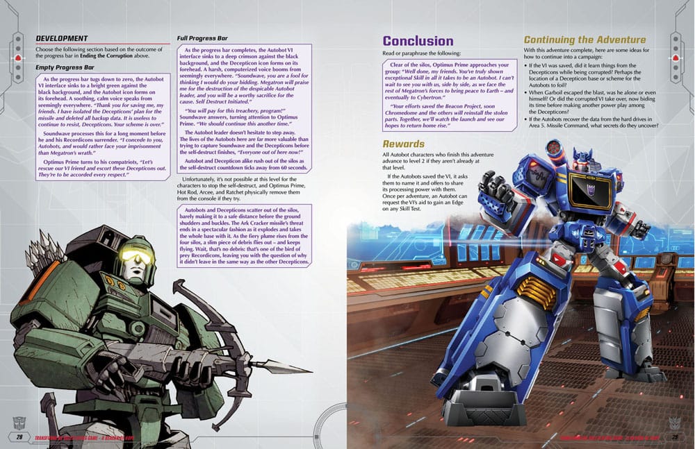 Transformers RPG A Beacon of Hope Adventure & GM Screen *Englische Version* - Smalltinytoystore