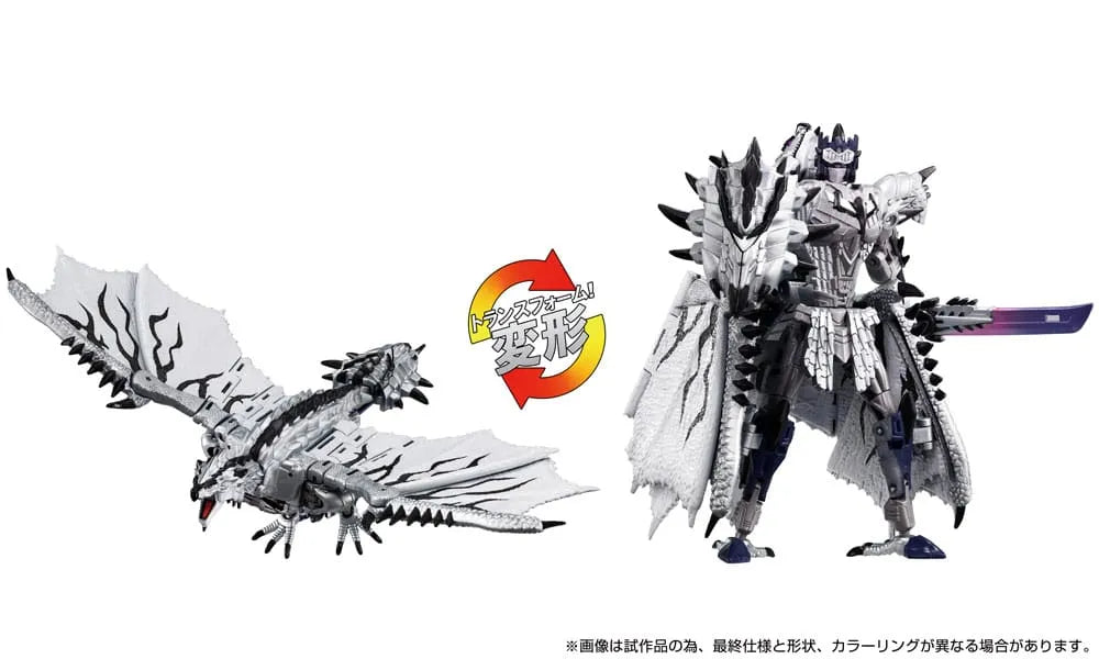Transformers Team-Up Series Actionfigur Monster Hunter Silver Rathalos Prime 13 cm - Smalltinytoystore