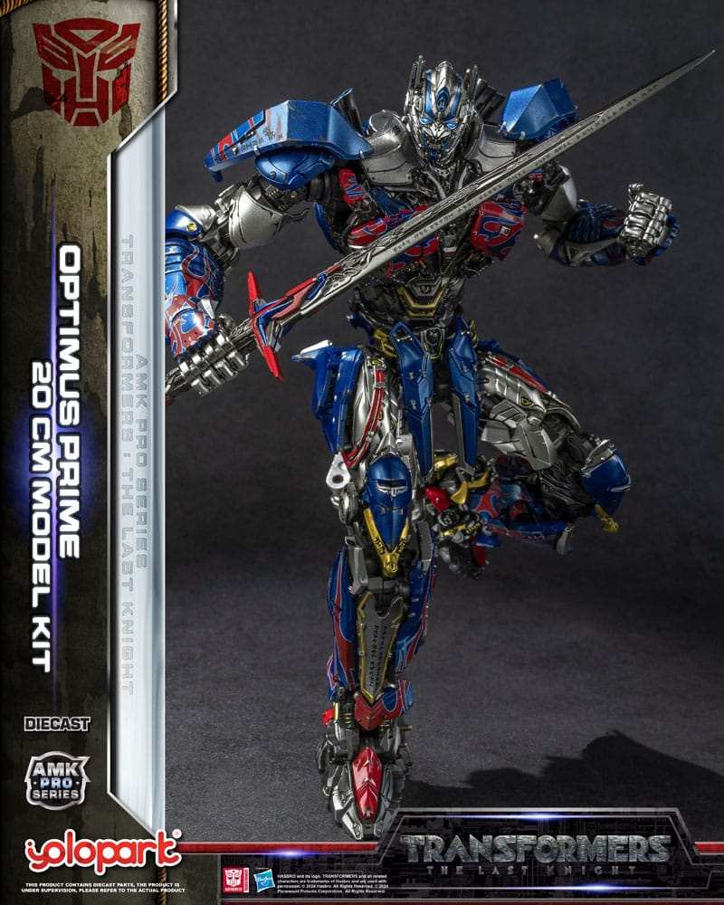 Transformers The Last Knight AMK Pro Series Plastic Model Kit Optimus Prime (Oversea Version) 20 cm - Smalltinytoystore