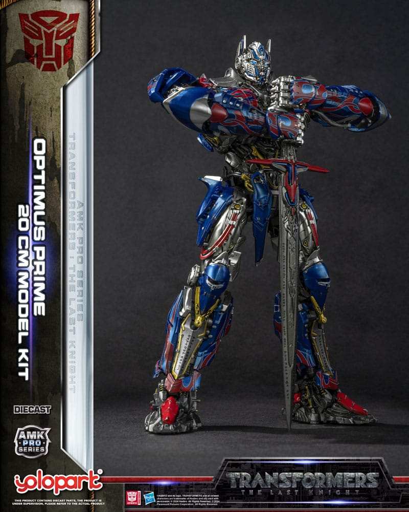 Transformers The Last Knight AMK Pro Series Plastic Model Kit Optimus Prime (Oversea Version) 20 cm - Smalltinytoystore