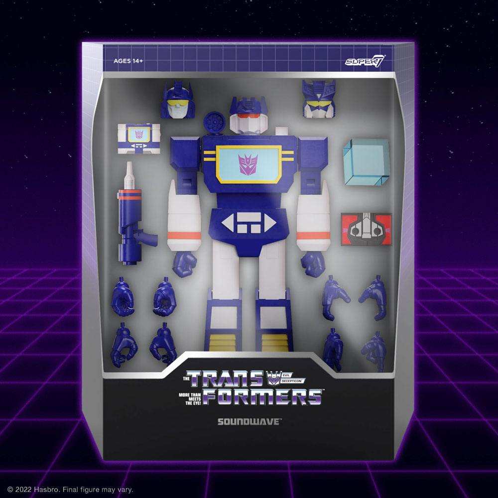 Transformers Ultimates Actionfigur Soundwave G1 18 cm - Smalltinytoystore