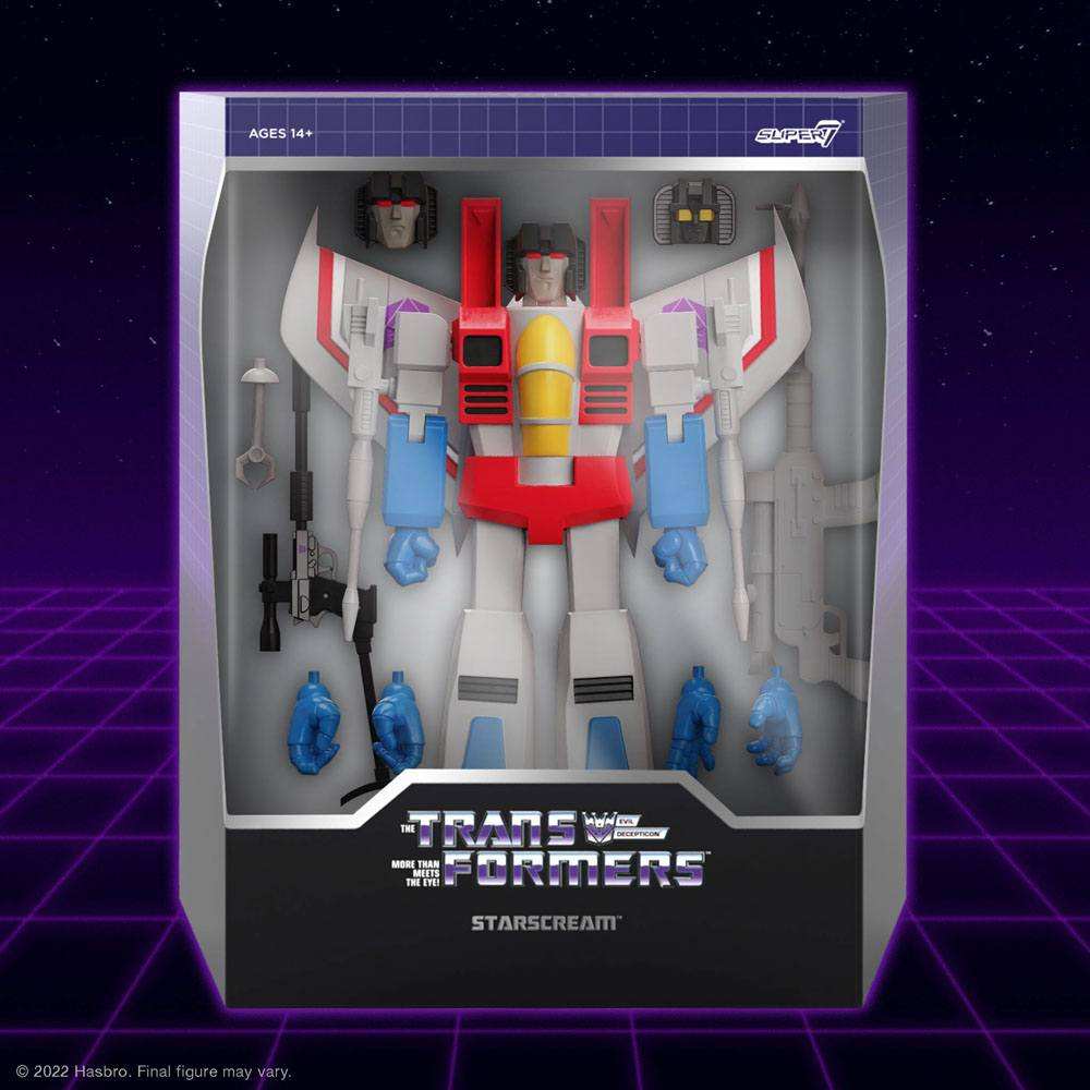 Transformers Ultimates Actionfigur Starscream G1 18 cm - Smalltinytoystore