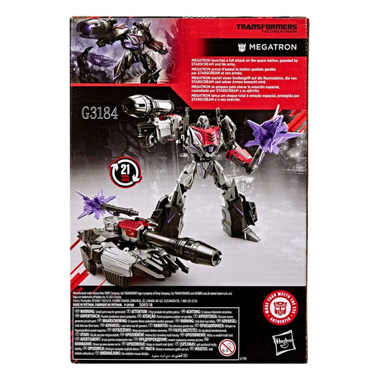 Transformers: War for Cybertron Studio Series Voyager Class Actionfigur Megatron 16 cm - Smalltinytoystore