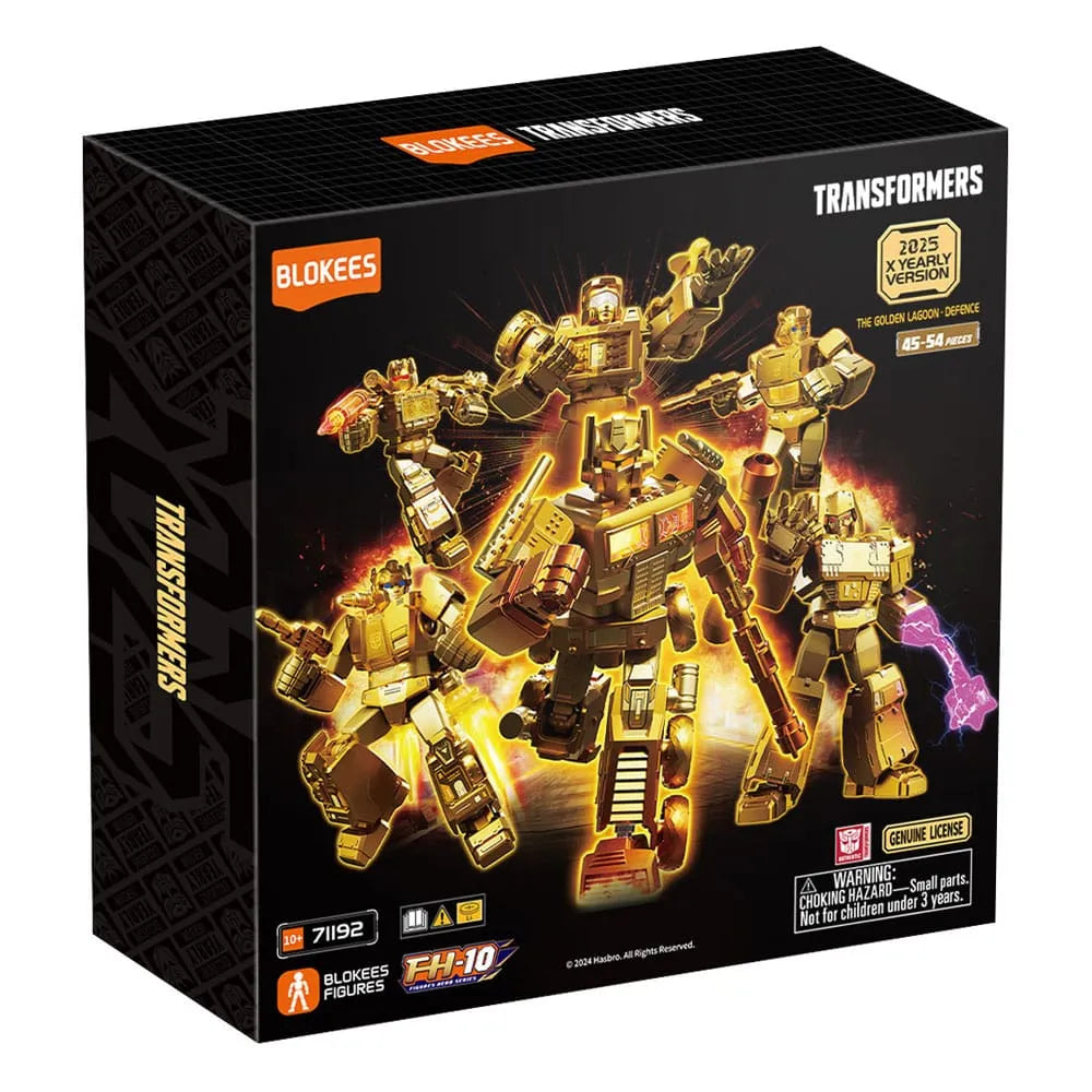 Transformers X Blokees Plastic Model Kit Yearly Version 02 The Golden Lagoon Defence Sortiment (6) - Smalltinytoystore