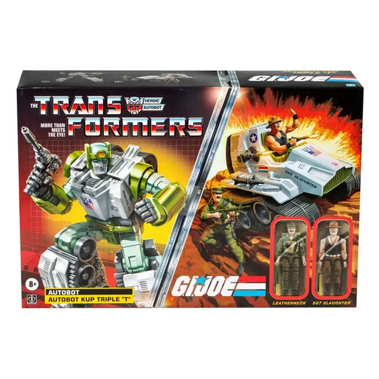 Transformers x G.I. Joe Actionfigur Autobot Kup Triple T 23 cm - Smalltinytoystore