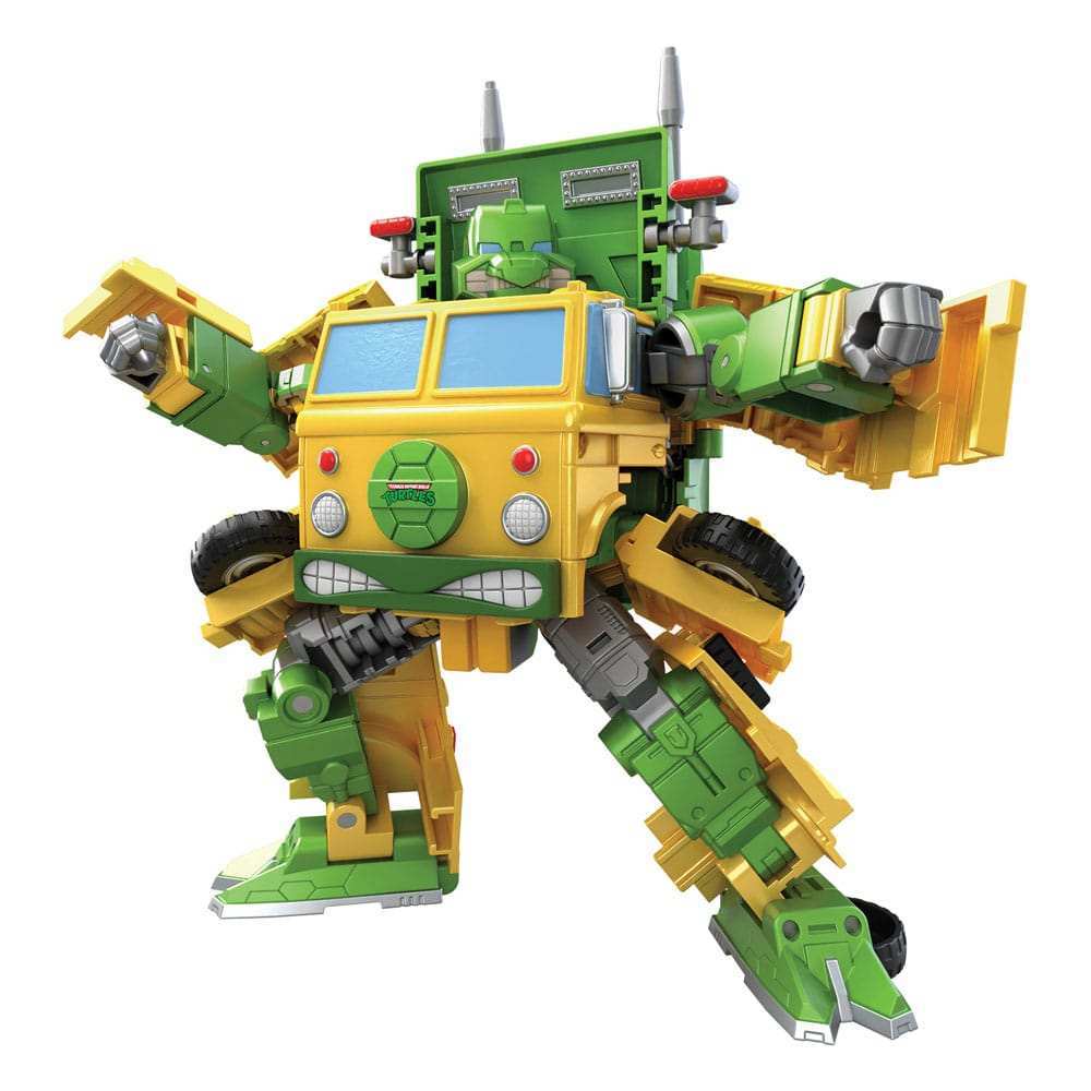Transformers x Teenage Mutant Ninja Turtles Actionfigur Party Wallop 18 cm - Smalltinytoystore