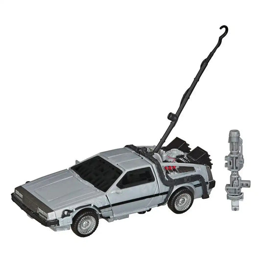 Transformers x Zurück in die Zukunft Actionfigur Delorian 14 cm - Smalltinytoystore