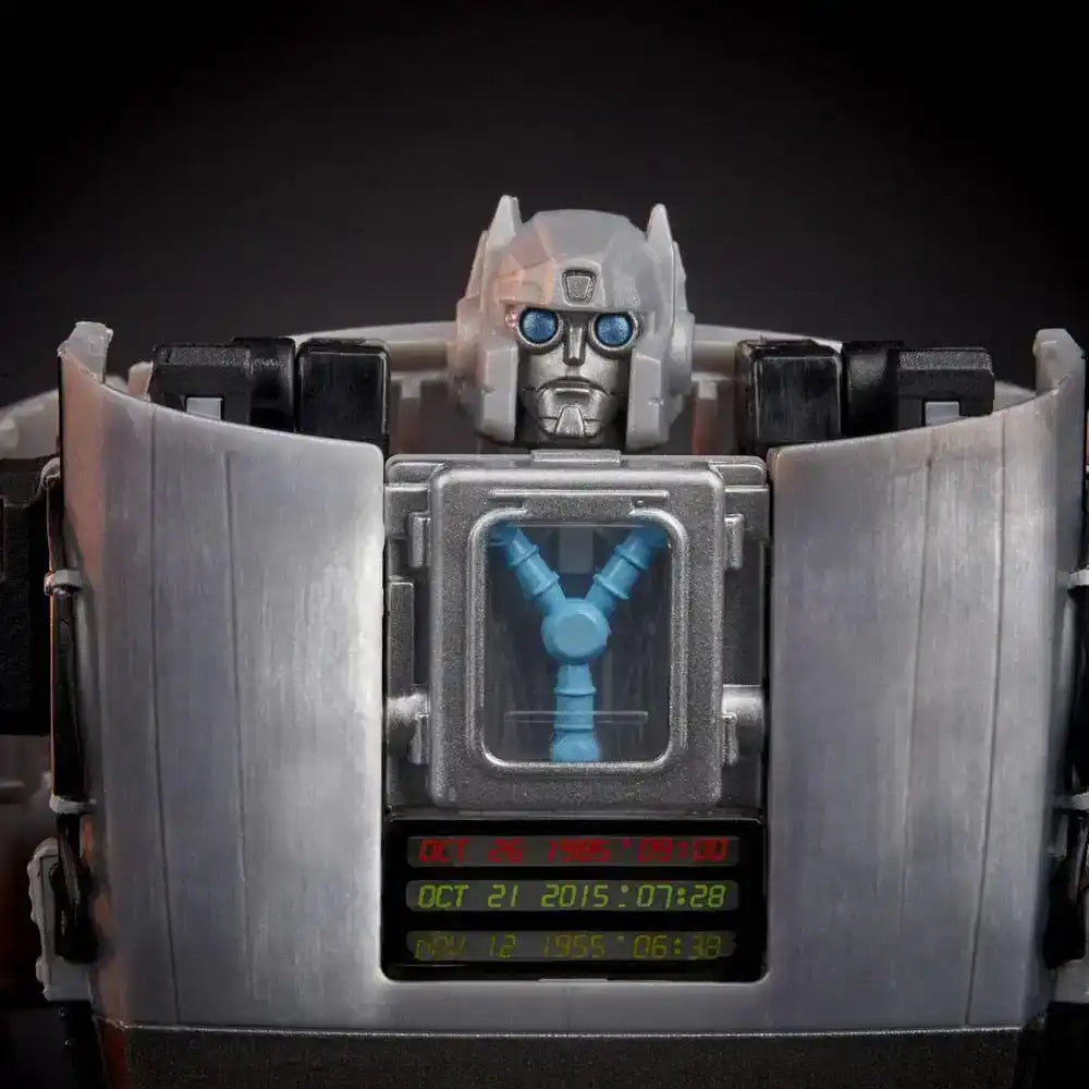 Transformers x Zurück in die Zukunft Actionfigur Delorian 14 cm - Smalltinytoystore