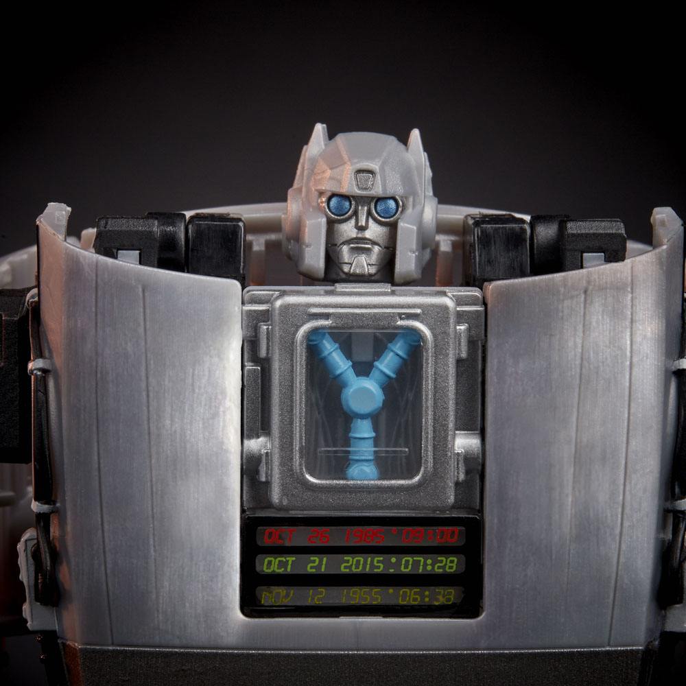 Transformers x Zurück in die Zukunft Actionfigur Delorian 14 cm - Smalltinytoystore
